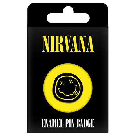 Nirvana (Smiley) Enamel Pin Badge - PBE5596