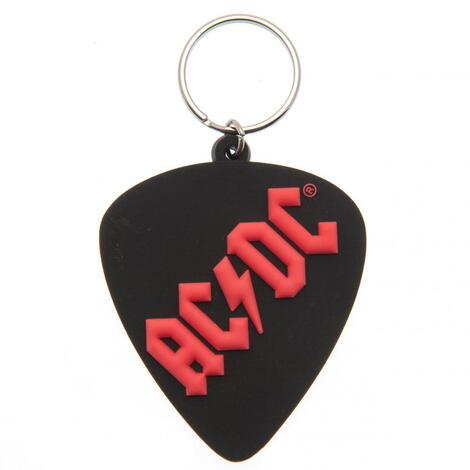 AC/DC (Plectrum) Rubber Keychain - RK38338C