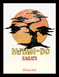 The Karate Kid (Miyagi-Do) Wooden Framed 30 x 40cm Print - FP13106P