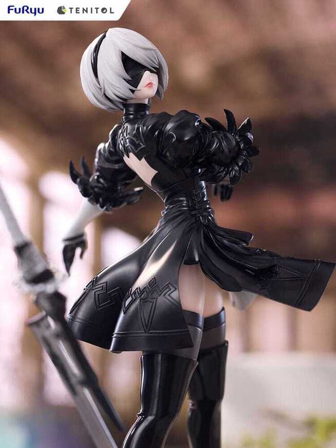 NieR:Automata Tenitol PVC Statue 2B Ver1.1a 22 cm - FRYU40700
