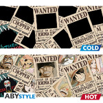 One Piece Mug Heat Change 460 ml Wanted - ABYMUGA444 