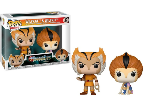 Funko POP! Thundercats - Wilykat & Wilykit 2-Pack Figures