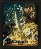 Attack On Titan S4 (Special Ops Squad Vs Titans) 3D Lenticular Poster (Framed) - EPPL71529