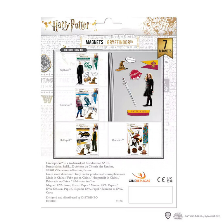 Harry Potter Gryffindor Magnet Set - DO5021