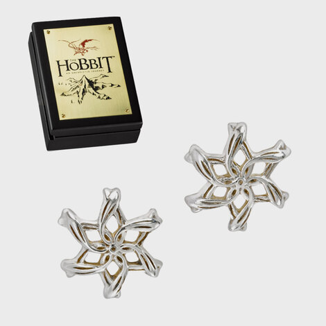 Lord Of The Rings Galadriel Ring Earrings - Hobbit (sterling silver) - NN1269