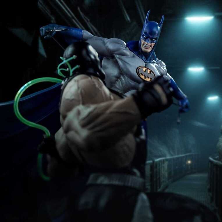 DC Comics Diorama 1/10 Batman vs Bane 33 cm - IS95784