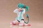 Hatsune Miku PVC Statue Desktop Cute Figure Cat Ear T-Shirt Ver. 13 cm - TAPR452067300