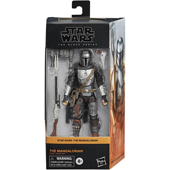 Star Wars The Black Series The Mandalorian Toy 6-Inch-Scale Collectible Action Figure - E9358