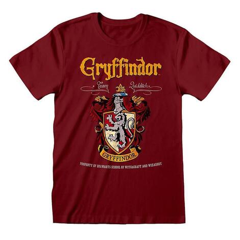 Harry Potter Gryffindor Crest Team Quidditch T-Shirt - HAR00306TSC