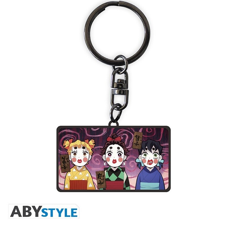 Demon Slayer - Keychain "Sumiko, Zenko & Inoko" - ABYKEY548