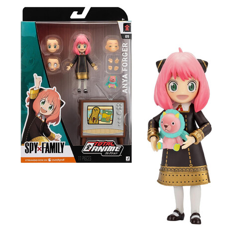 Spy x Family Total Anime - Anya Forger Action Figure (16cm) - KAZ0005