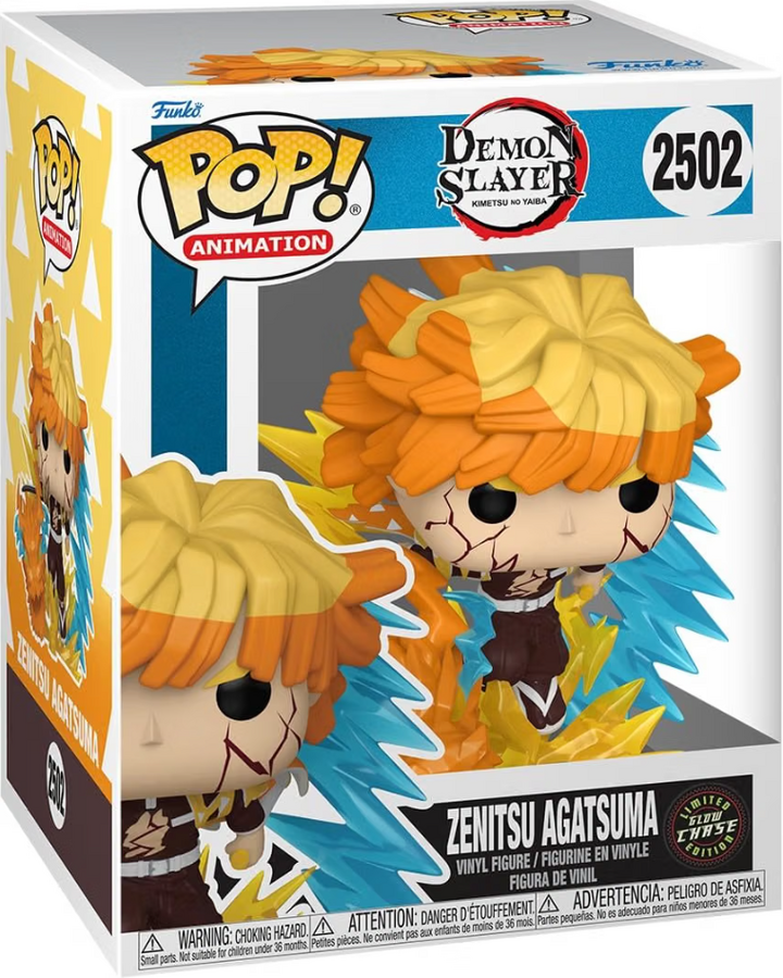 Funko Pop! Premium: Demon Slayer - Zenitsu Agatsuma #2502 Chase Vinyl Figure
