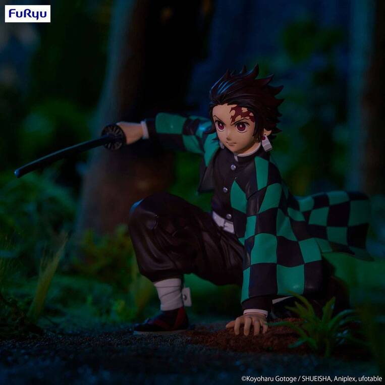 Demon Slayer: Kimetsu no Yaiba Noodle Stopper PVC Statue Kamado Tanjiro 13 cm -FRYU40252