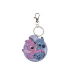 Disney - Lilo & Stitch - Stitch & Angel Compact Mirror & Hairbrush Keychain - GH00218RL