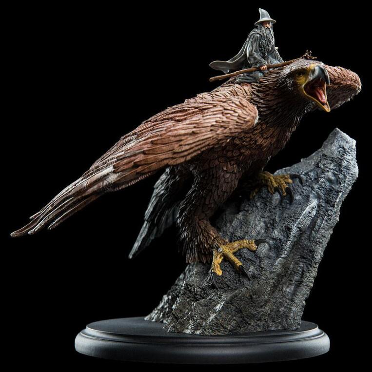 Lord of the Rings Statue Gandalf on Gwaihir 15 cm - WETA860102583
