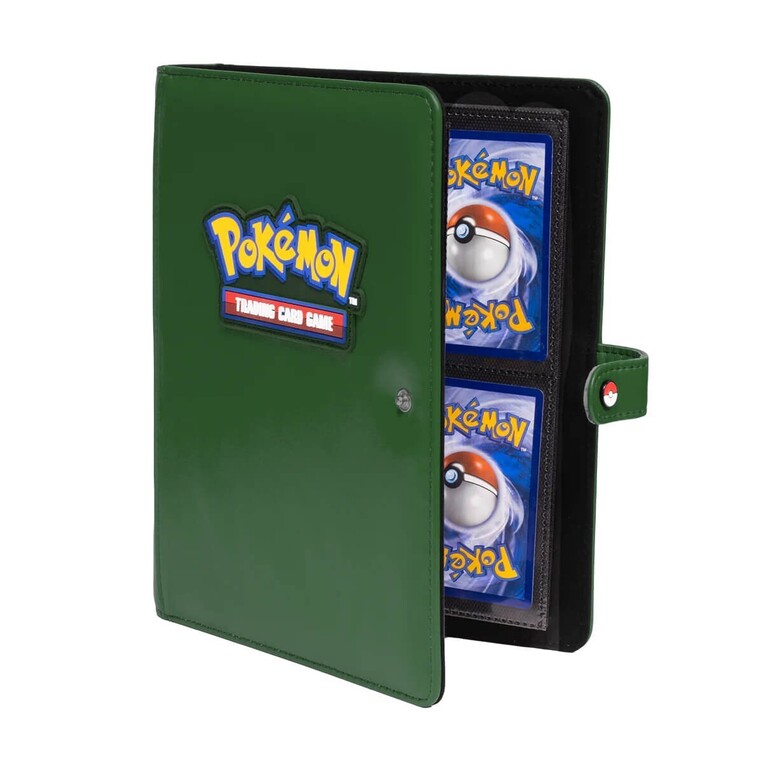 Ultra Pro 4-Pocket Premium Snap Binder - Pokemon: Green - REM16721