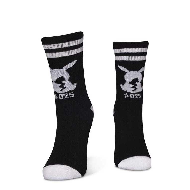 Pokemon Socks 3-Pack Pikachu Pokeball - SS850374POK