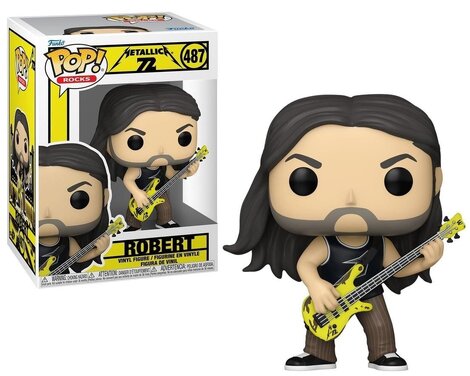 Funko POP! Rocks: Metallica - Robert (72 Seasons) #487 Figure 