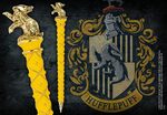 Harry Potter Hufflepuff Pen Gold Plated - NN7282