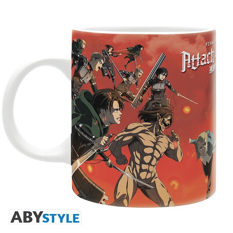 Attack On Titan Mug 320ml - Battle Scene S4 - ABYMUGA115