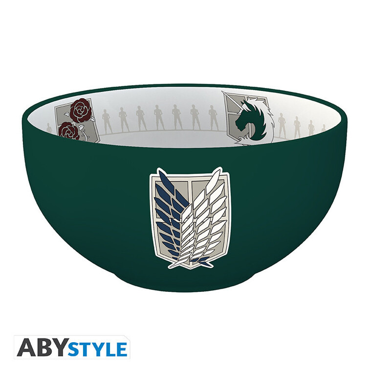 Attack On Titan Bowl 600ml "Emblems S3" - ABYBOL066