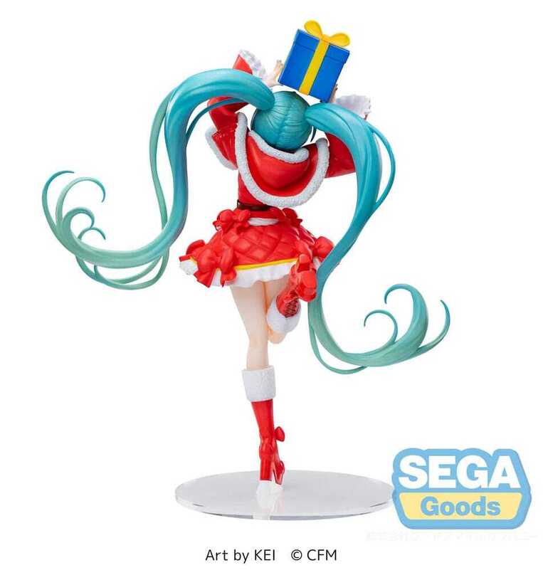 Hatsune Miku Series Luminasta PVC Statue Hatsune Miku Christmas 2024 19 cm - SEGA43436