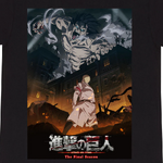 Attack On Titan - Final Season Poster T-Shirt - AOT06877TSB