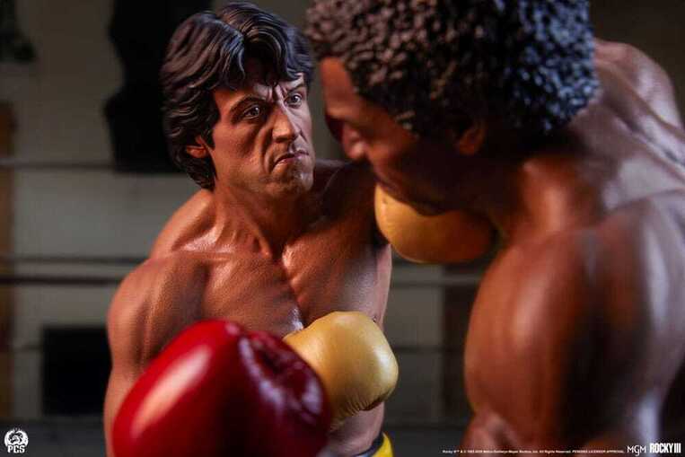 Rocky III Diorama 1/4 Statue Rocky Balboa & Apollo Creed 48 cm - PCSROCKYIIIDIO14