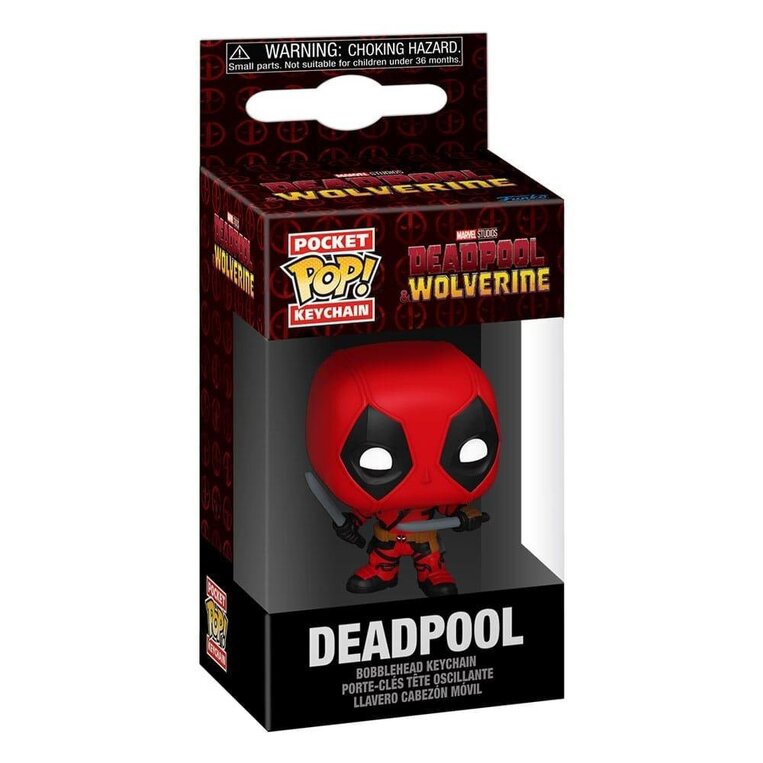 Funko Pocket POP! Keychain Marvel - Deadpool v2 Figure