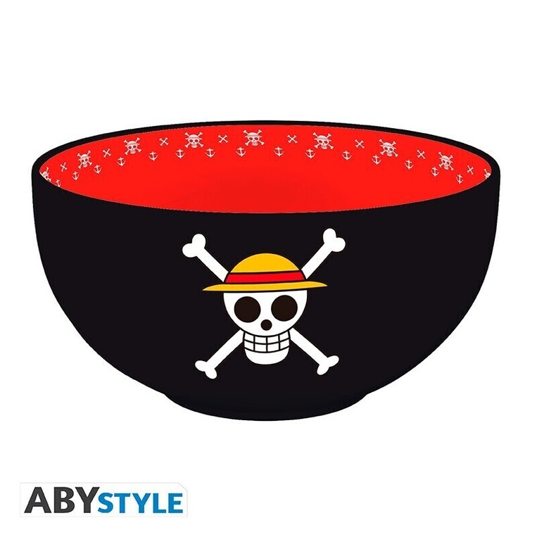 One Piece Bowl - 600ml - "Skulls" - ABYBOL072