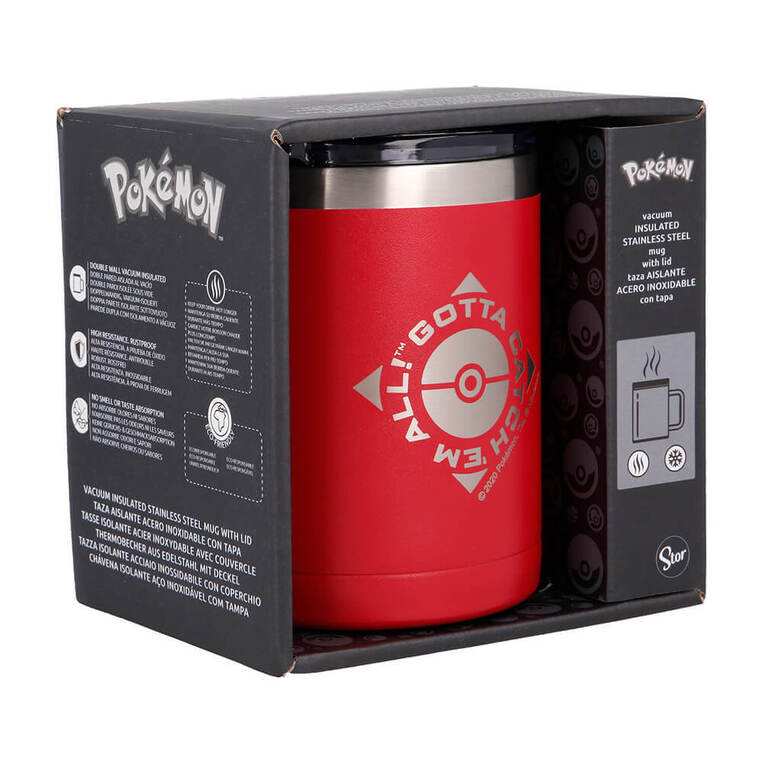 Pokemon Young Adult Dw Stainless Steel Rambler Mug 380 ml - ST01057