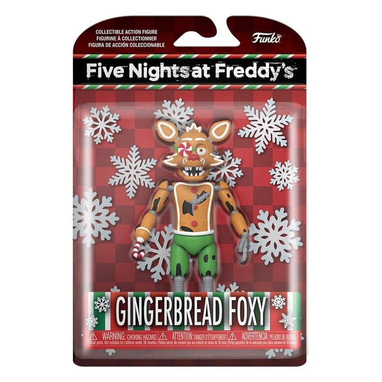 Five Nights at Freddy's - Gingerbread Foxy Φιγούρα Δράσης (13cm)