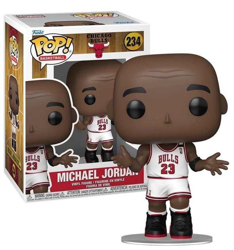 Funko Pop! Basketball: Chicago Bulls - Michael Jordan (Shrug) #234 Vinyl Figure