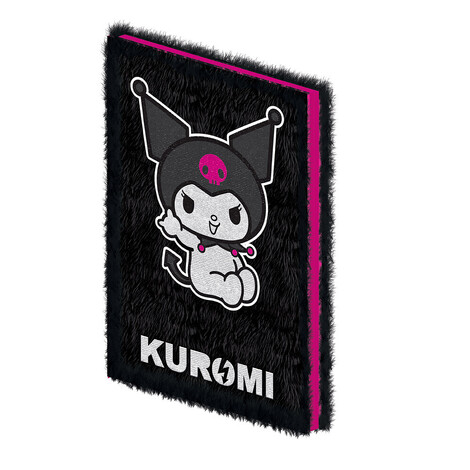 Kuromi (Rock Out) Plush Notebook - SR2402813