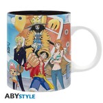 One Piece - Pck Mug 320ml + Acryl® + Postcards "Luffy" - ABYPCK283