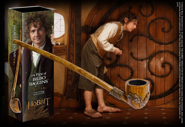 The Hobbit - Bilbo Baggins' Pipe 1:1 Scale Prop Replica - NN1235
