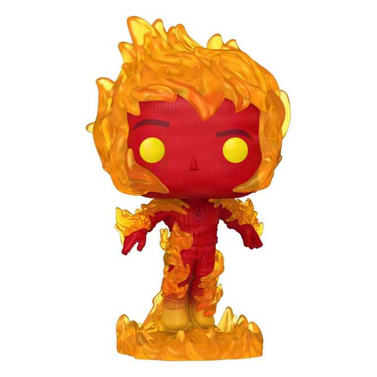 Funko POP! Marvel - The Fantastic Four: First Steps - Human Torch Figure #1517