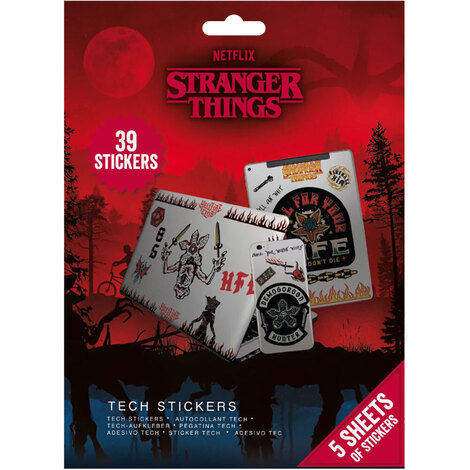 Stranger Things 4 (Upside Down Battle) Stickers - TS7456
