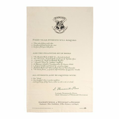 Harry Potter's Hogwarts Acceptance Letter Tea Towel Set - IHPT05