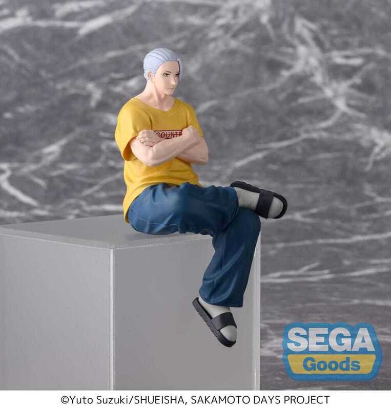 Sakamoto Days PM Perching PVC Statue Taro Sakamoto Serious Ver. 14 cm - SEGA45420