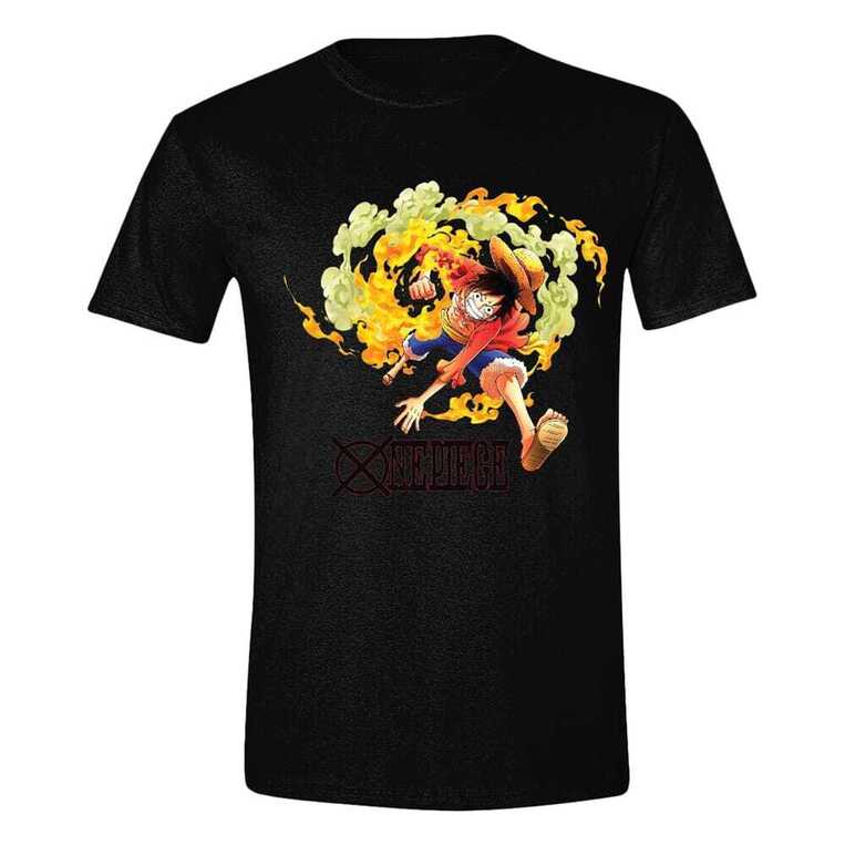 One Piece T-Shirt Luffy Attack - PCMTS5336OPC