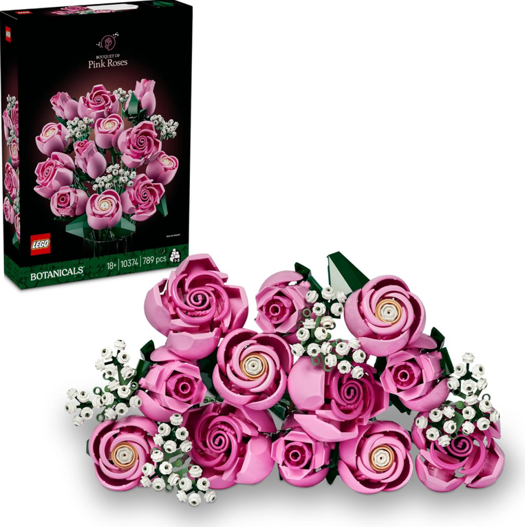 LEGO Botanical Collection Bouquet of Pink Roses - 10374 