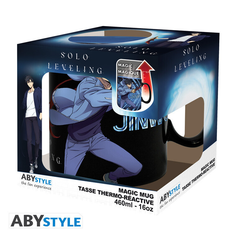 Solo Leveling Mug Heat Change 460ml  Jinwoo & Igris - ABYMUGA690 