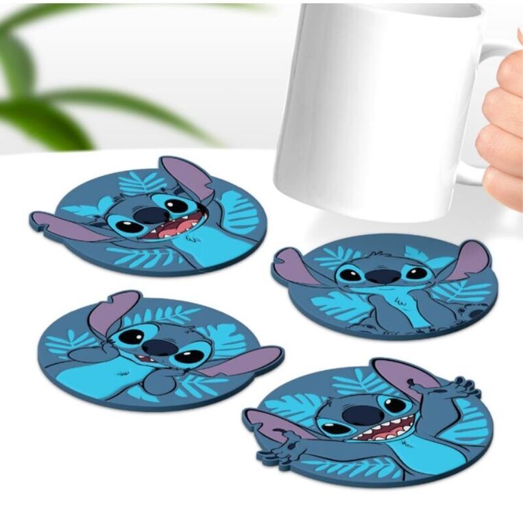 Disney Stitch Set 4 Coasters - PP13064LS