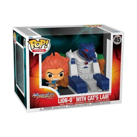 Funko POP! Town: Thundercats - Lion-O with Cat's Lair Figure #45