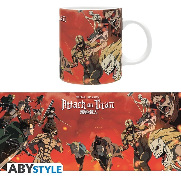 Attack On Titan Mug  320ml - Battle Scene S4 - ABYMUGA115