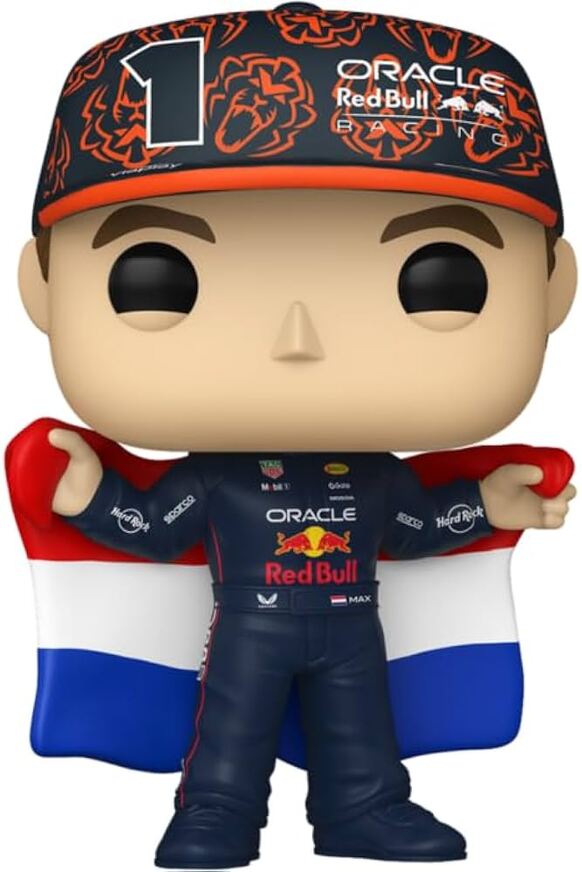 Funko Pop! Racing: Red Bull Racing - Max Verstappen (Flag) (Special Edition) #18 Vinyl Figure