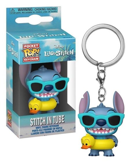 Funko Pocket POP! Keychain Disney: Lilo & Stitch - Stitch in Tube Figure