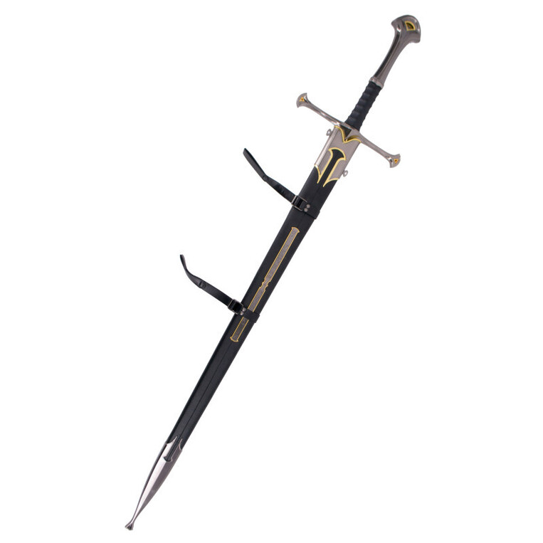 Lord Of The Rings - Anduril Sword With Sheath And Stand - AM-S0345