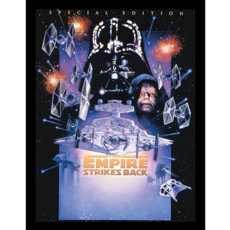 Star Wars Episode V 30 x 40 cm Wooden Framed Collector Print - FP14466P-PL